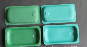 甘蔗浆苹果手机纸托 环保与时尚的数码包装解决方案